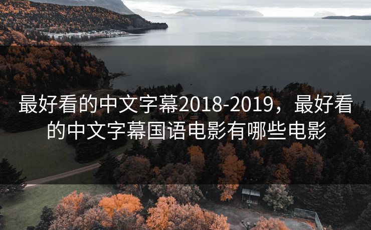 最好看的中文字幕2018-2019，最好看的中文字幕国语电影有哪些电影